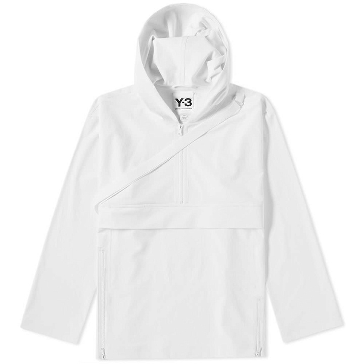 Photo: Y-3 Pullover Hooded Track Top White