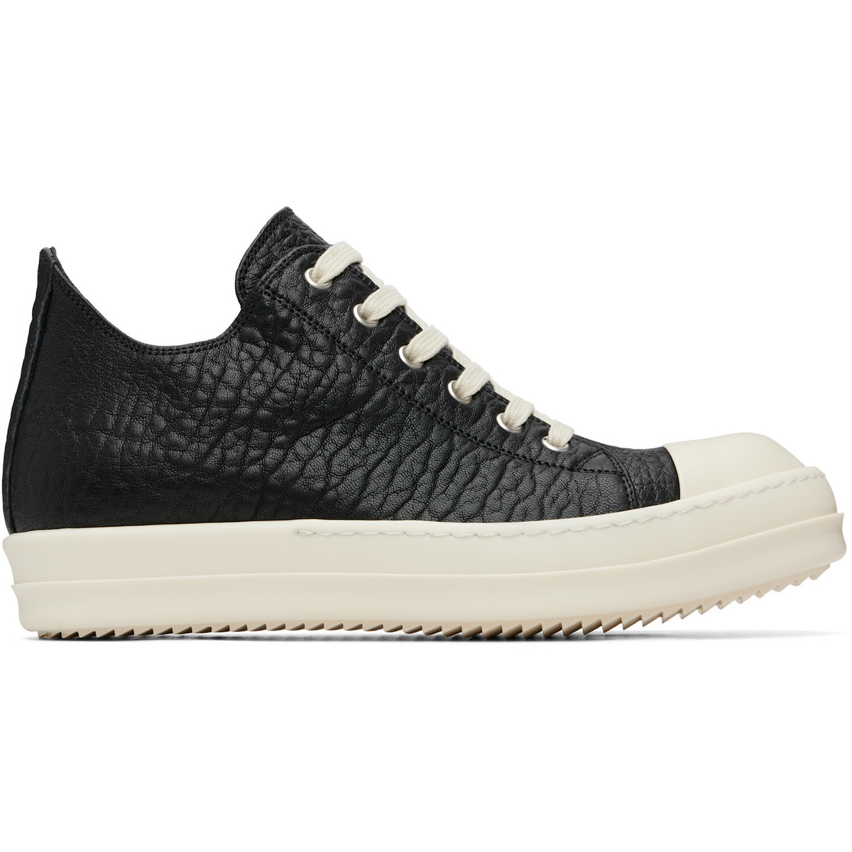 Rick Owens Black Tower Low Sneaks Sneakers