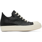 Rick Owens Black Tower Low Sneaks Sneakers