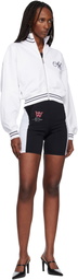 Off-White White Script Logo Regular Zip-Up Jacket