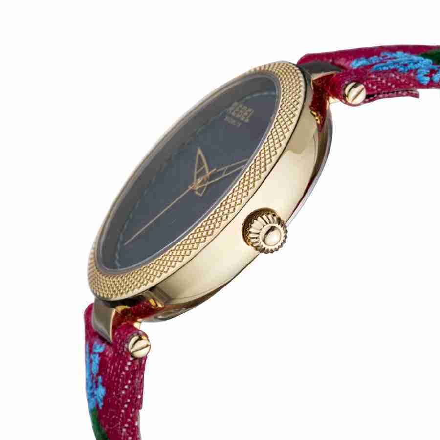 Rebel Carroll Gardens Green Dial Ladies Watch RB112-9061