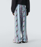 Balenciaga Printed fleece sweatpants