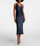 Dorothee Schumacher Sense of Shine silk-blend satin top