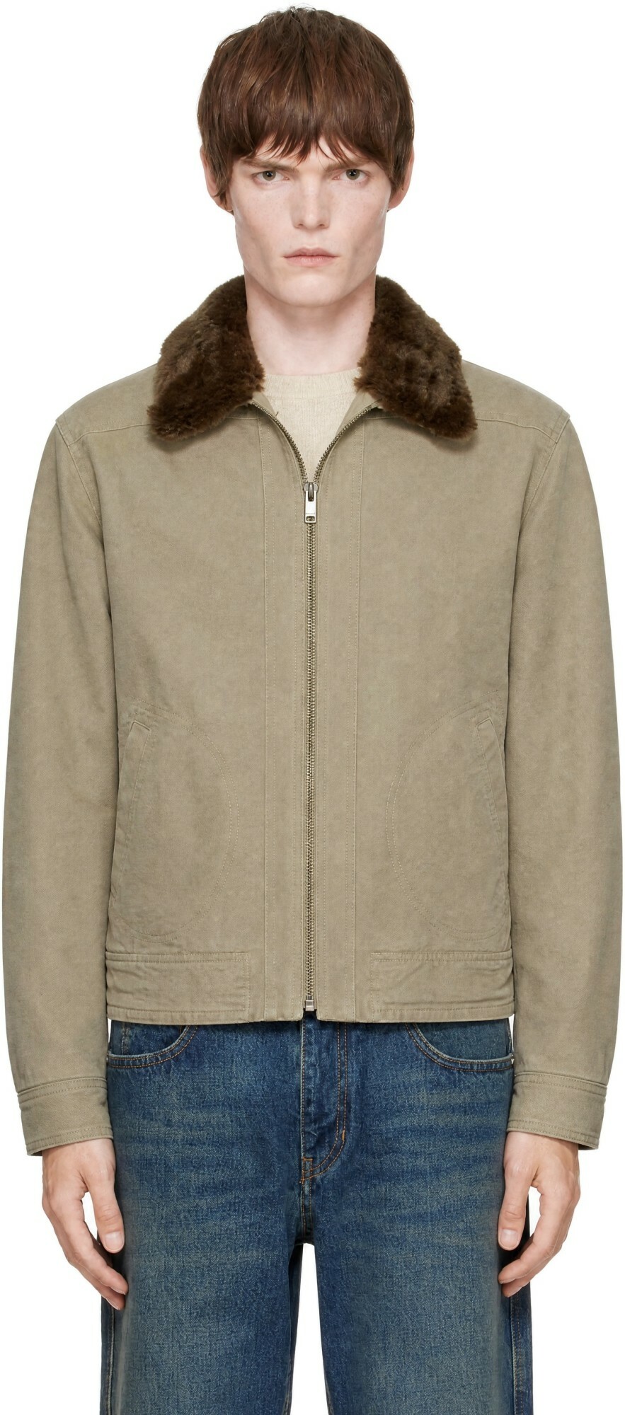 Isabel Marant Beige Amaric Jacket