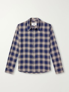 Corridor - Mirabelle Checked Rayon Shirt - Blue