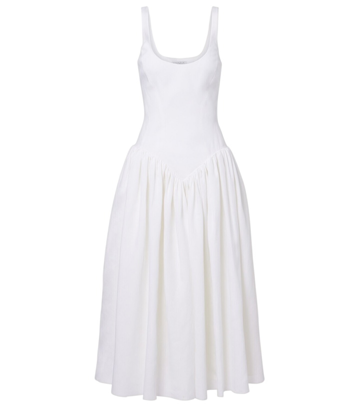 Photo: Gabriela Hearst Naia linen maxi dress