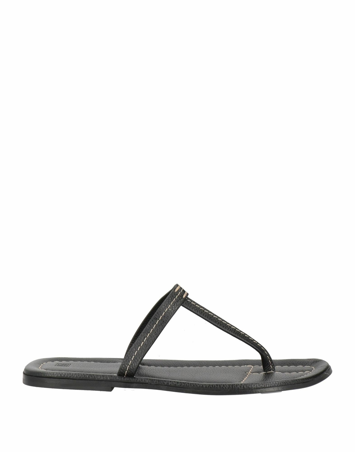 Toteme Womens Thong sandal in Black