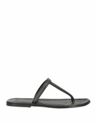Toteme Womens Thong sandal in Black