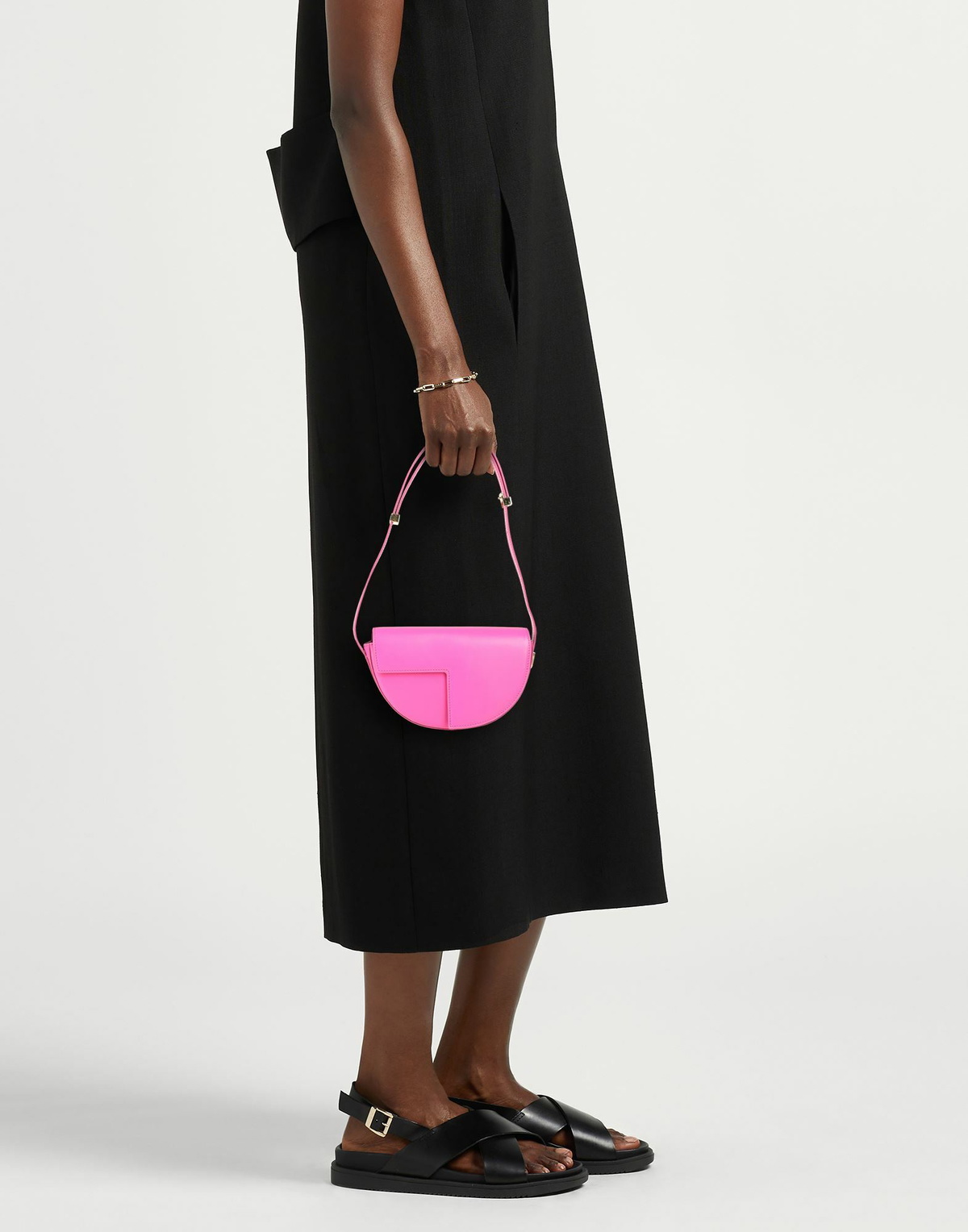Patou Womens Handbag Fuchsia