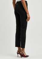 High Jolt Slim-leg Stretch-jersey Trousers Black