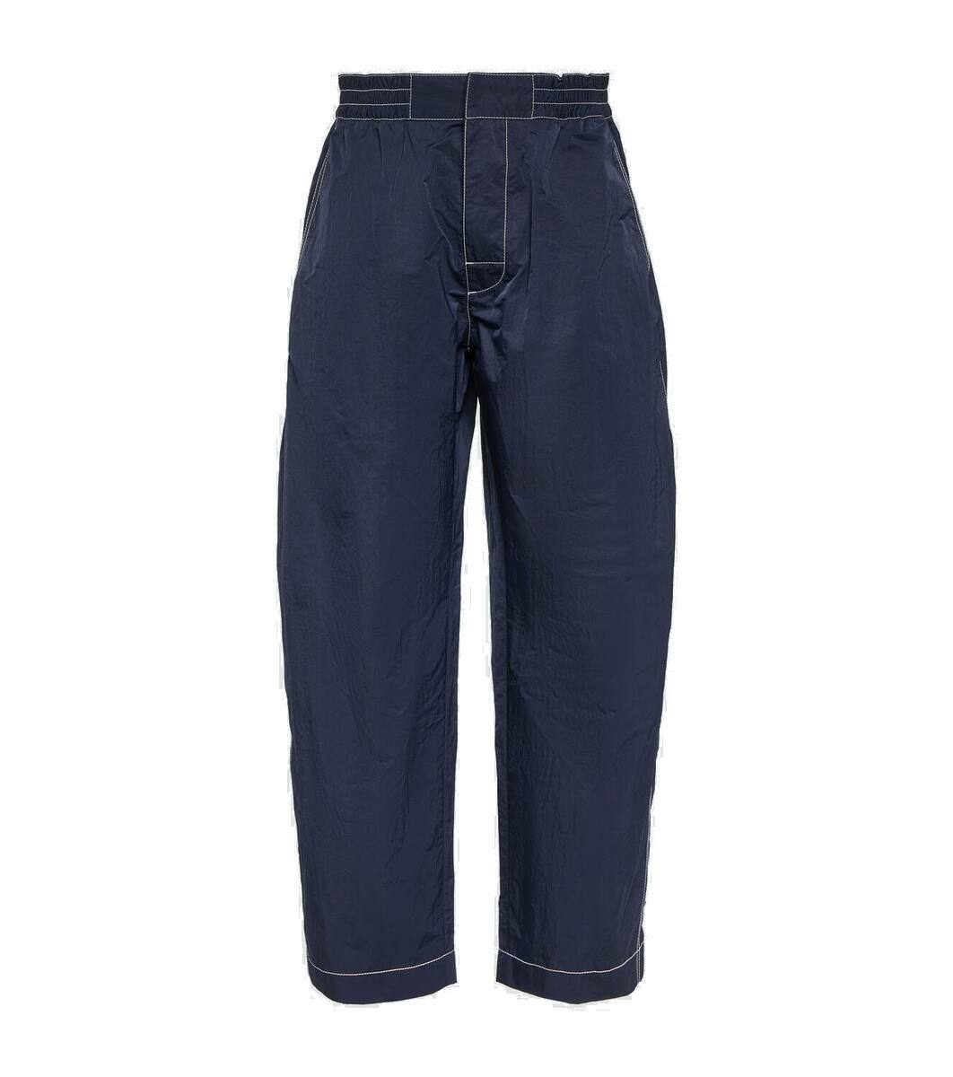 【関税・送料込み】BOTTEGA VENETA DARK BLUE COTTON PANTS Bottega Veneta Dark Blue Cotton Pl Jeans | IsuiT