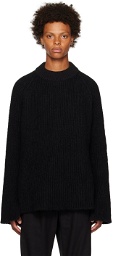 GAUCHERE Black Rib Sweater