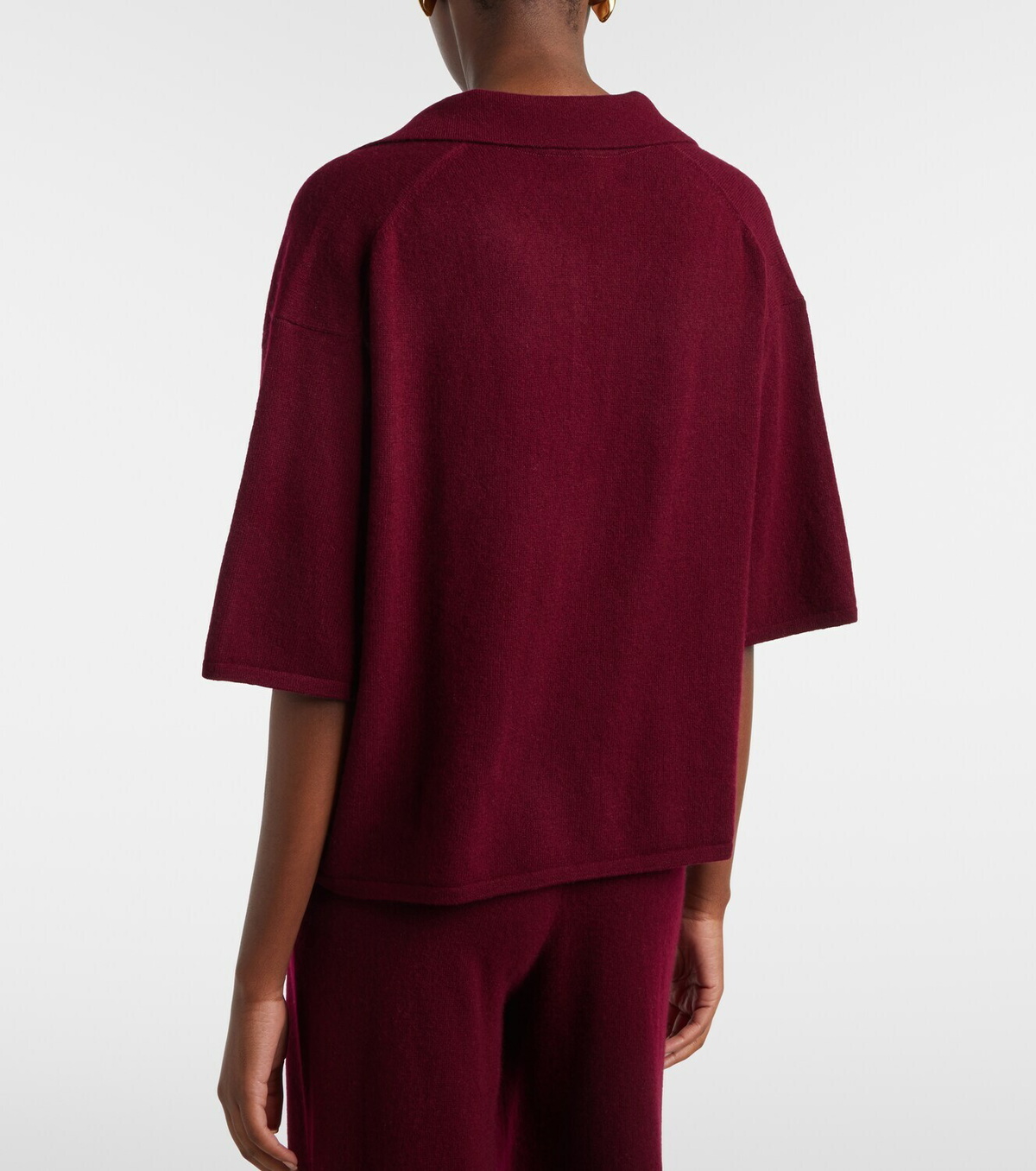 Lisa Yang Neela cashmere polo sweater