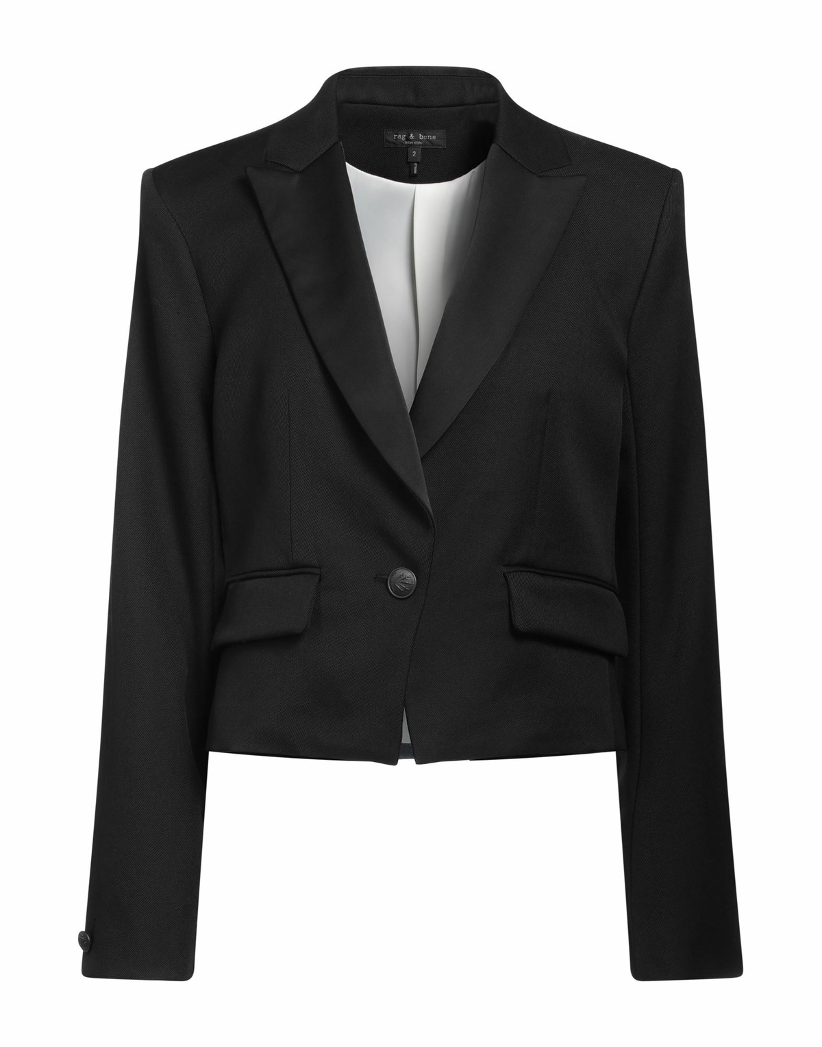 Rag & Bone Womens Blazer in Black