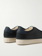 Paul Smith - Basso Lux Suede-Trimmed Leather Sneakers - Blue