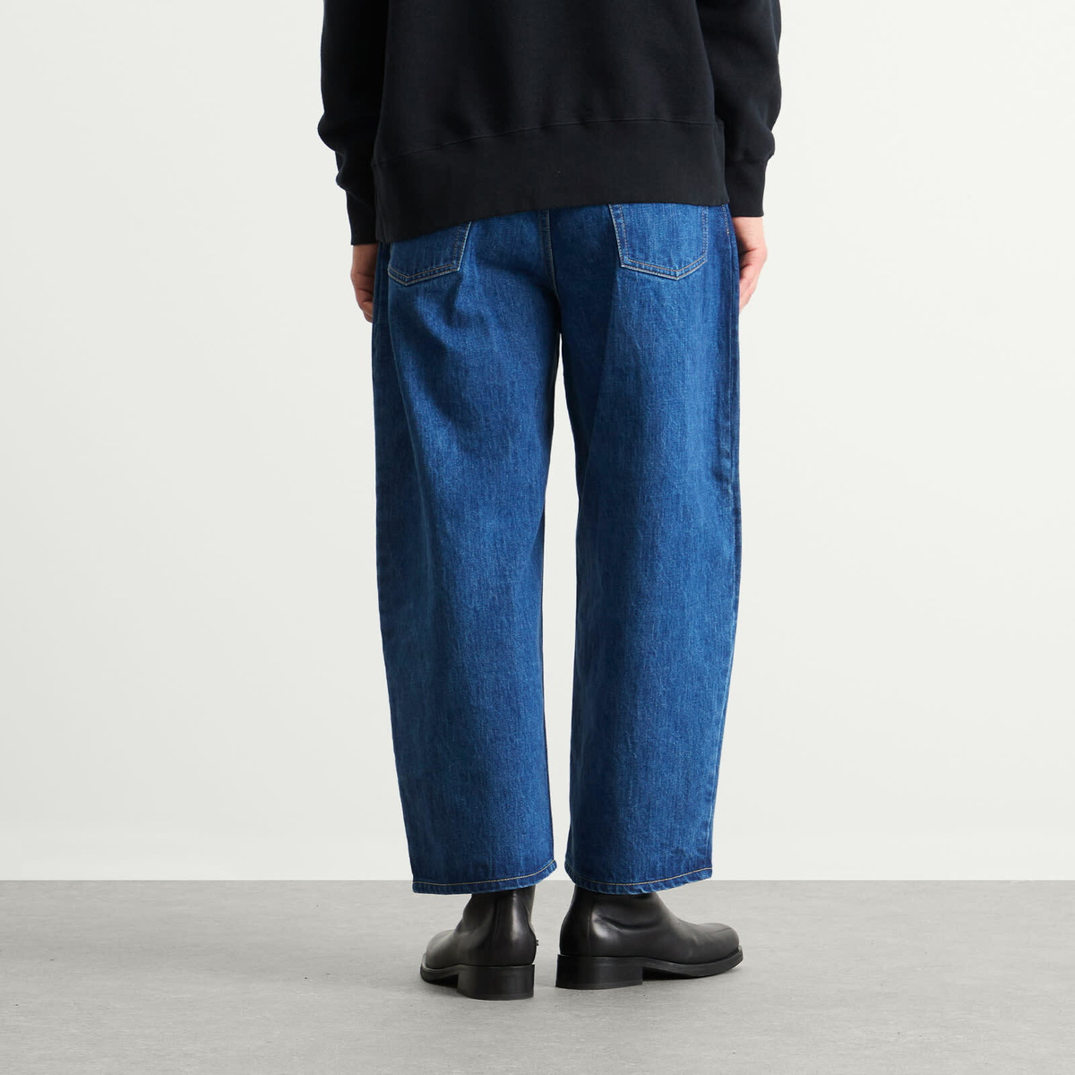 Studio Nicholson Men's x Beams Plus Holly Denim Jean in Faded Wash