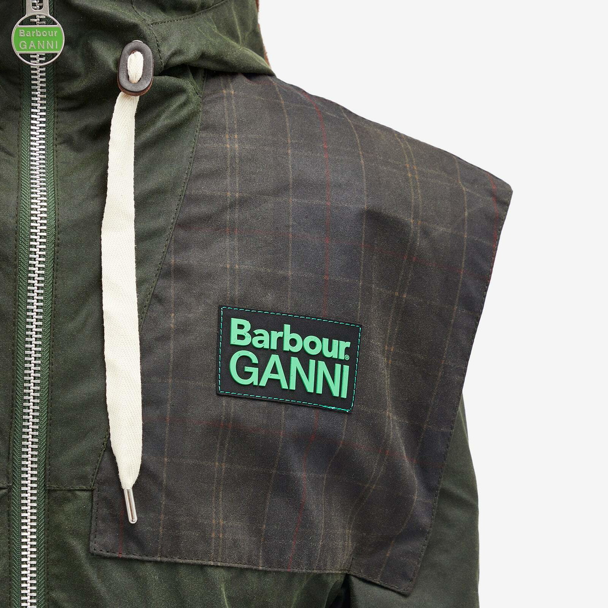 Barbour｜JACKETS (Barbour x GANNI WAX PARKA JACKET (LWX1 Barbour Women's x Ganni Wax Parka Jacket in Dufflebag