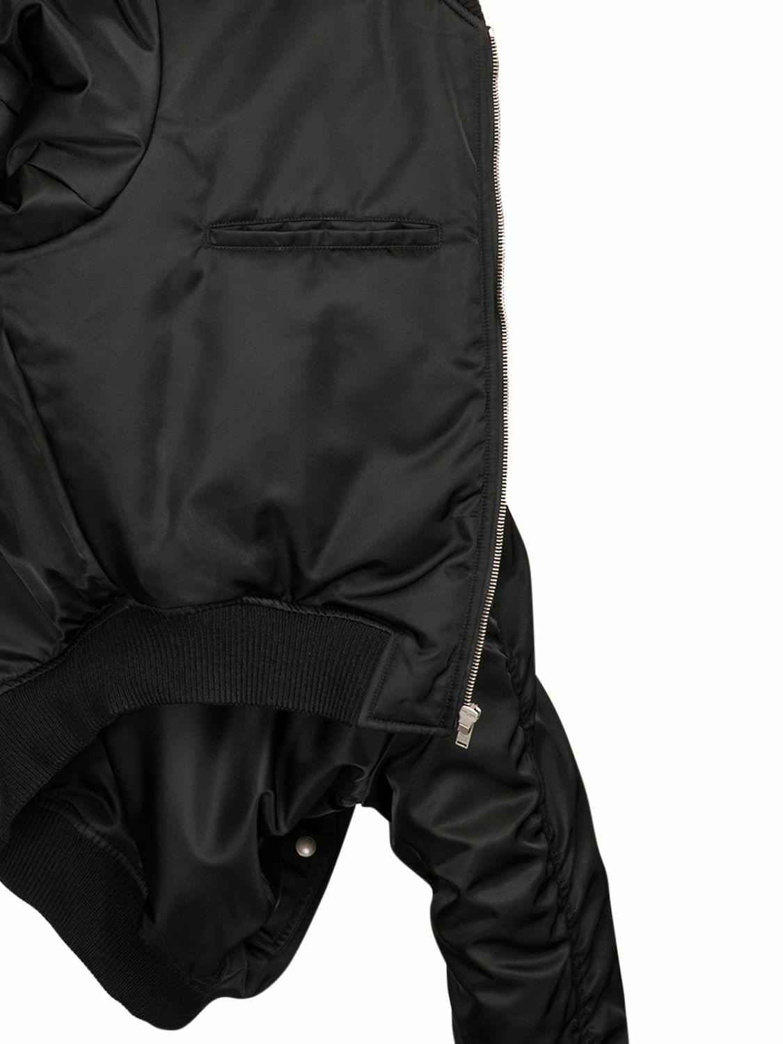 SAINT LAURENT - Nylon Bomber Jacket Saint Laurent