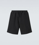 Umit Benan Julian linen and silk Bermuda shorts