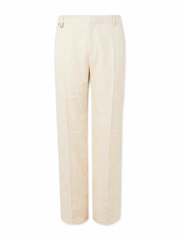 Photo: Jacquemus - Melo Straight-Leg Woven Trousers - Neutrals