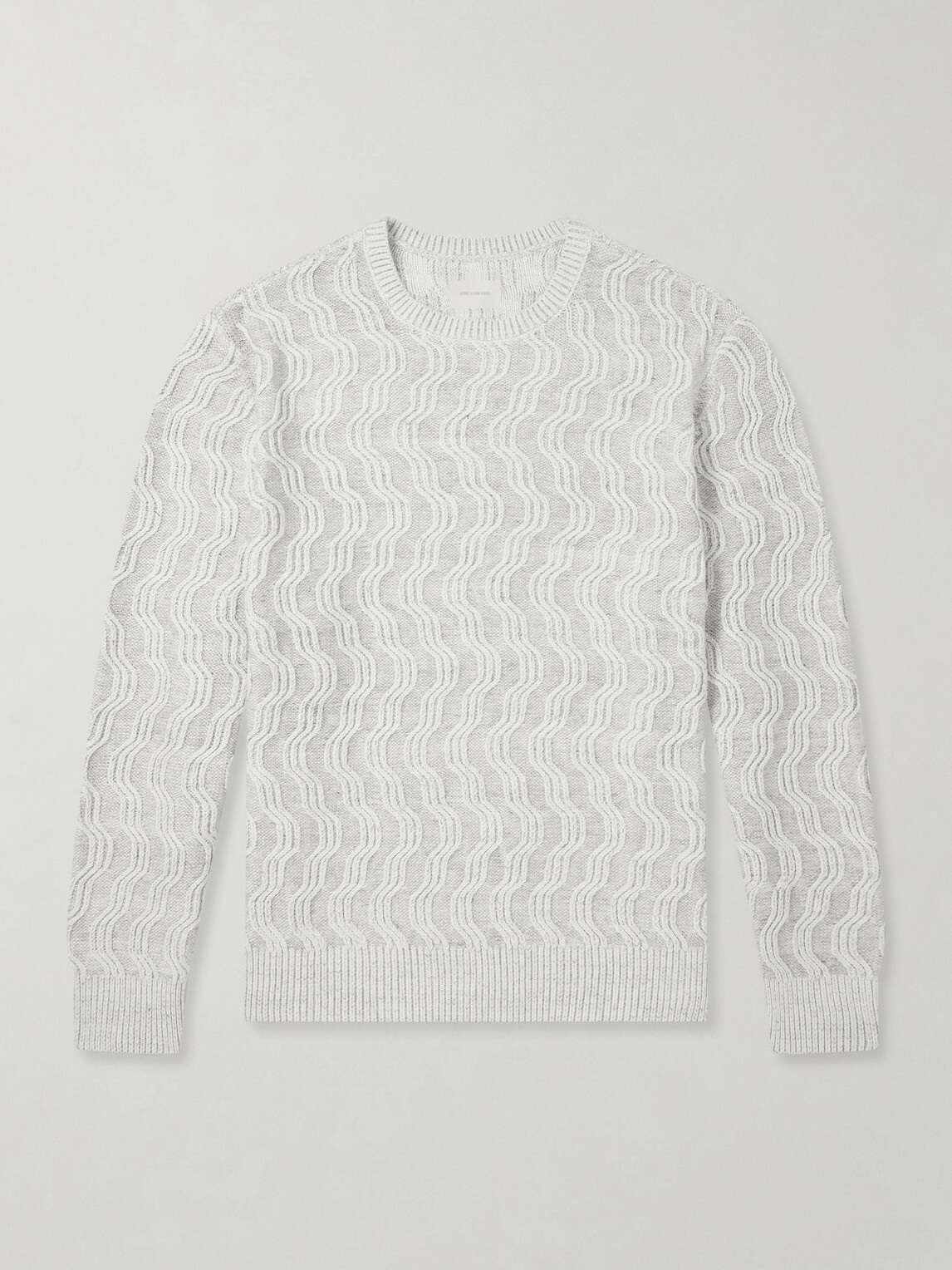 Aimé Leon Dore - Cable-Knit Cotton-Blend Sweater - Neutrals