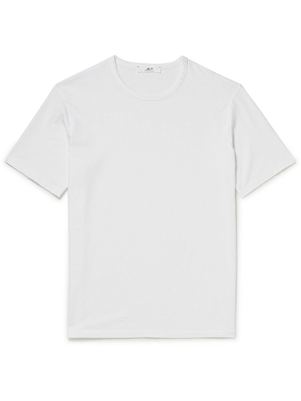 Photo: Mr P. - Organic Cotton-Jersey T-Shirt - White