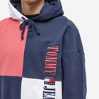 Tommy Jeans Men's Achive Block Hoody in Twilight Navy