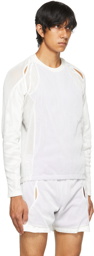 Saul Nash White & Purple 2-Tone Reveal Long Sleeve T-Shirt