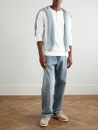 Massimo Alba - Manchester Cotton-Jersey Henley T-Shirt - White