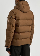 Moncler Grenoble Montgetech Hooded Quilted Shell ski Jacket Brown