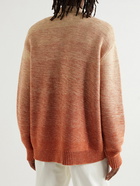 Mr P. - Dégradé Cotton Cardigan - Orange