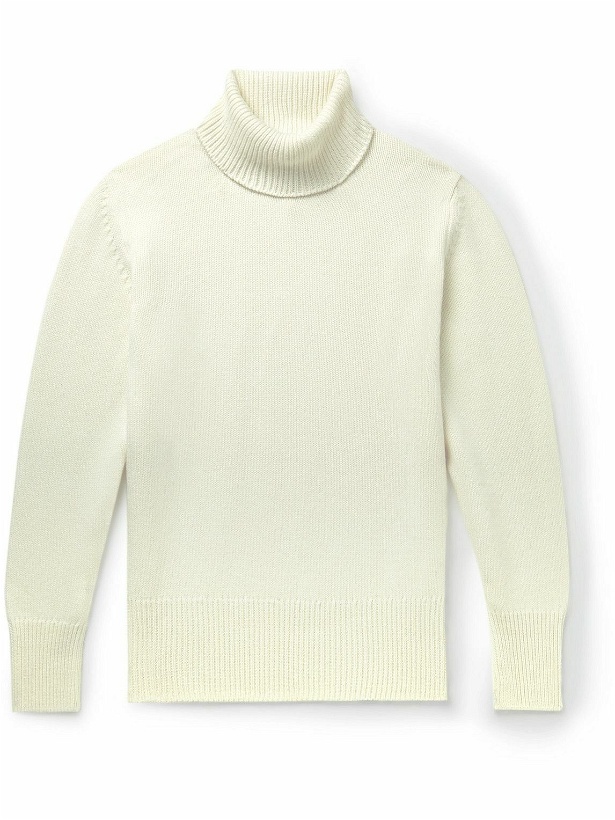 Photo: Private White V.C. - Cashmere Rollneck Sweater - Neutrals