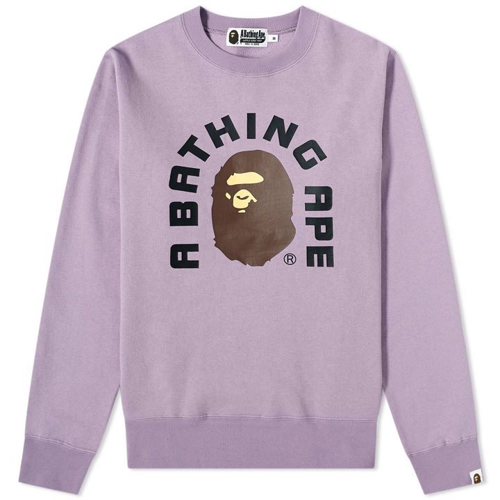 Photo: A Bathing Ape College 2020 Crew Sweat