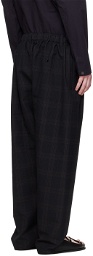 LEMAIRE Navy Relaxed Trousers