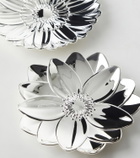 Christofle L'Herbier Lotus silver-plated bowl