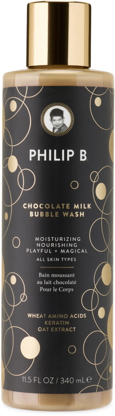 Photo: Philip B Chocolate Milk Bubble Body Wash, 340 mL