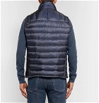 Dunhill - Quilted Shell Down Gilet - Men - Navy