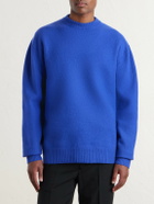 Jil Sander - Boiled Wool Sweater - Blue