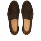 Vinnys Men's VINNY's Townee Penny Loafer in Brown Suede