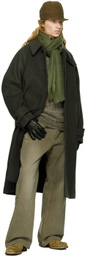 COOR Gray Cashmere-Blend Balmacaan Coat