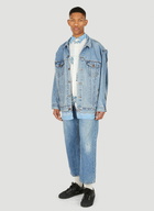 Bonum Stonewash Wide Leg Jeans