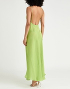 Priscavera Womens Maxi dress Lime in Green