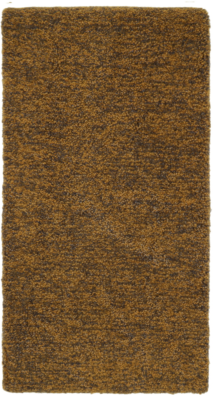 Isa Boulder Yellow & Gray Bigtowel Scarf