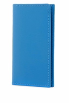 COMME DES GARCONS WALLET leather compact wallet Blue