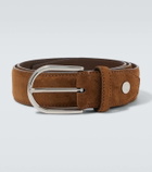 Brioni Suede belt