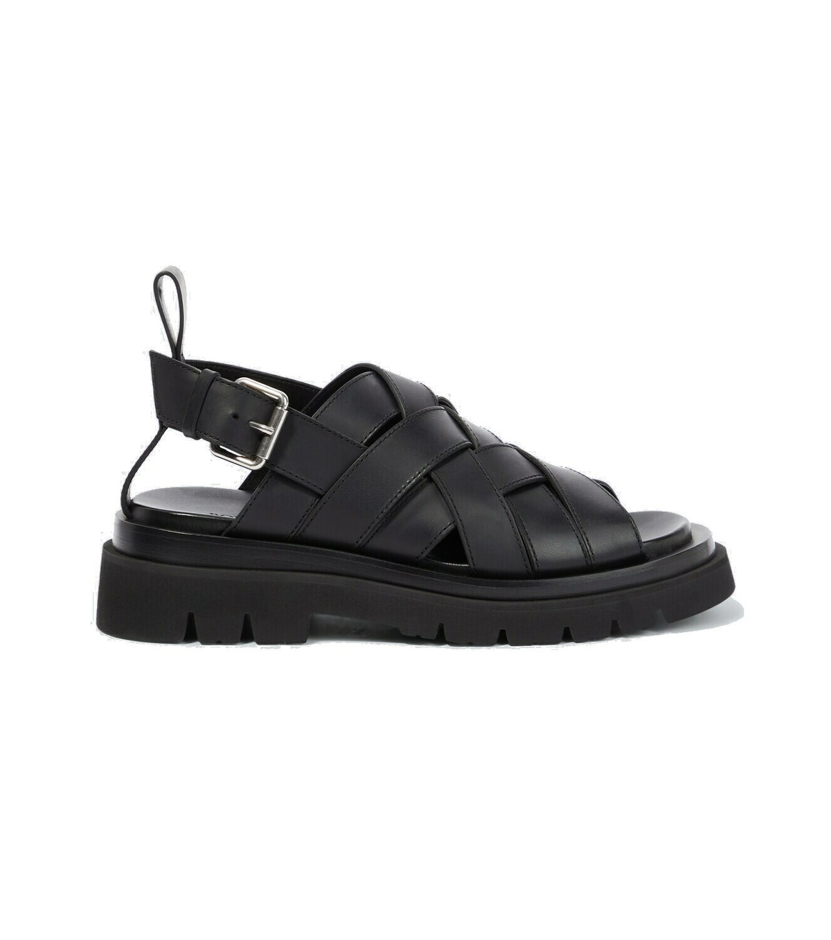 Bottega Veneta Lug leather sandals Bottega Veneta