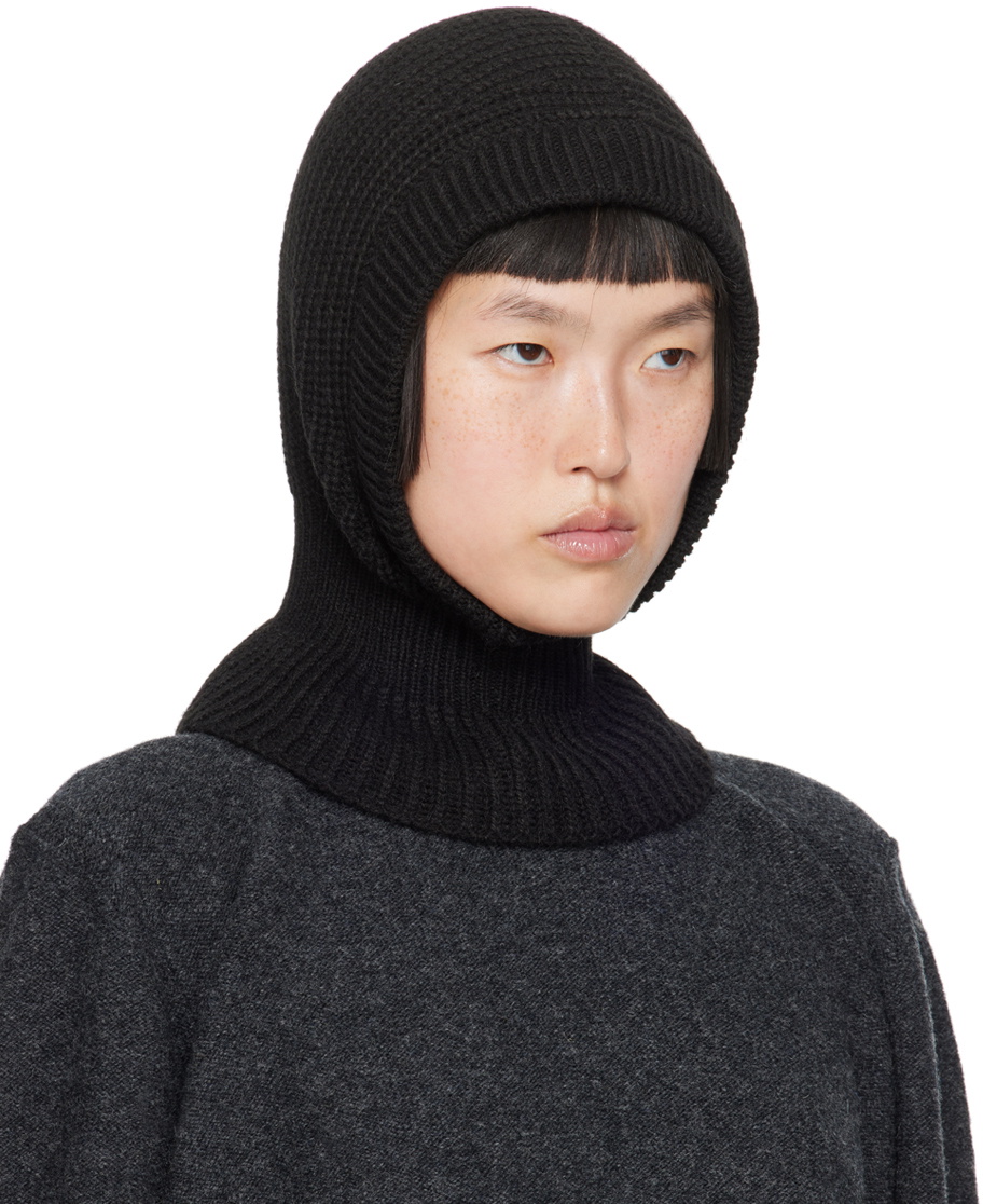 LEMAIRE Black Rib Hood Lemaire