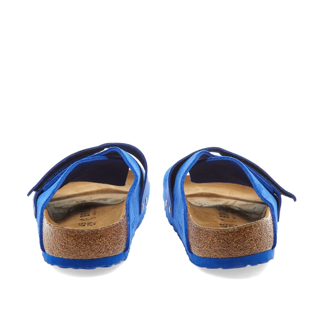 Birkenstock Men's Kyoto in Ultra Blue Suede Birkenstock