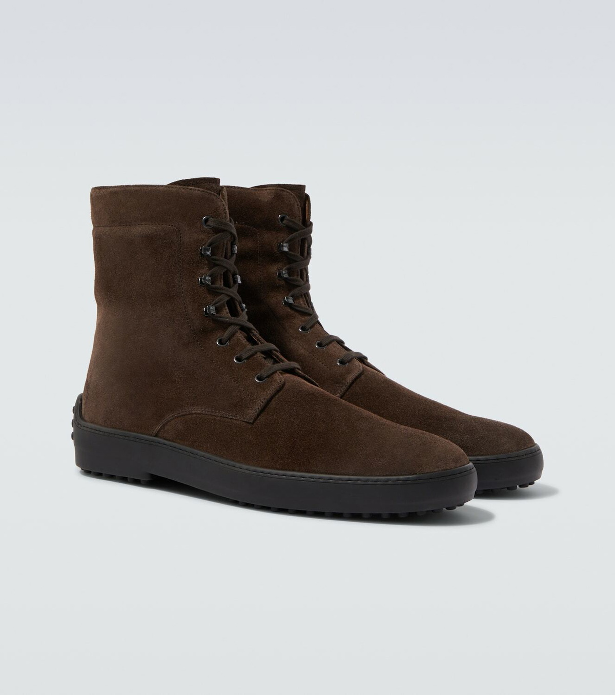 Tod's Suede lace-up boots