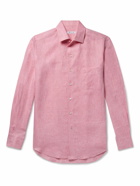 Loro Piana - Slub Linen Shirt - Pink